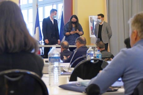 Conseil Communautaire election président menton 2022 2