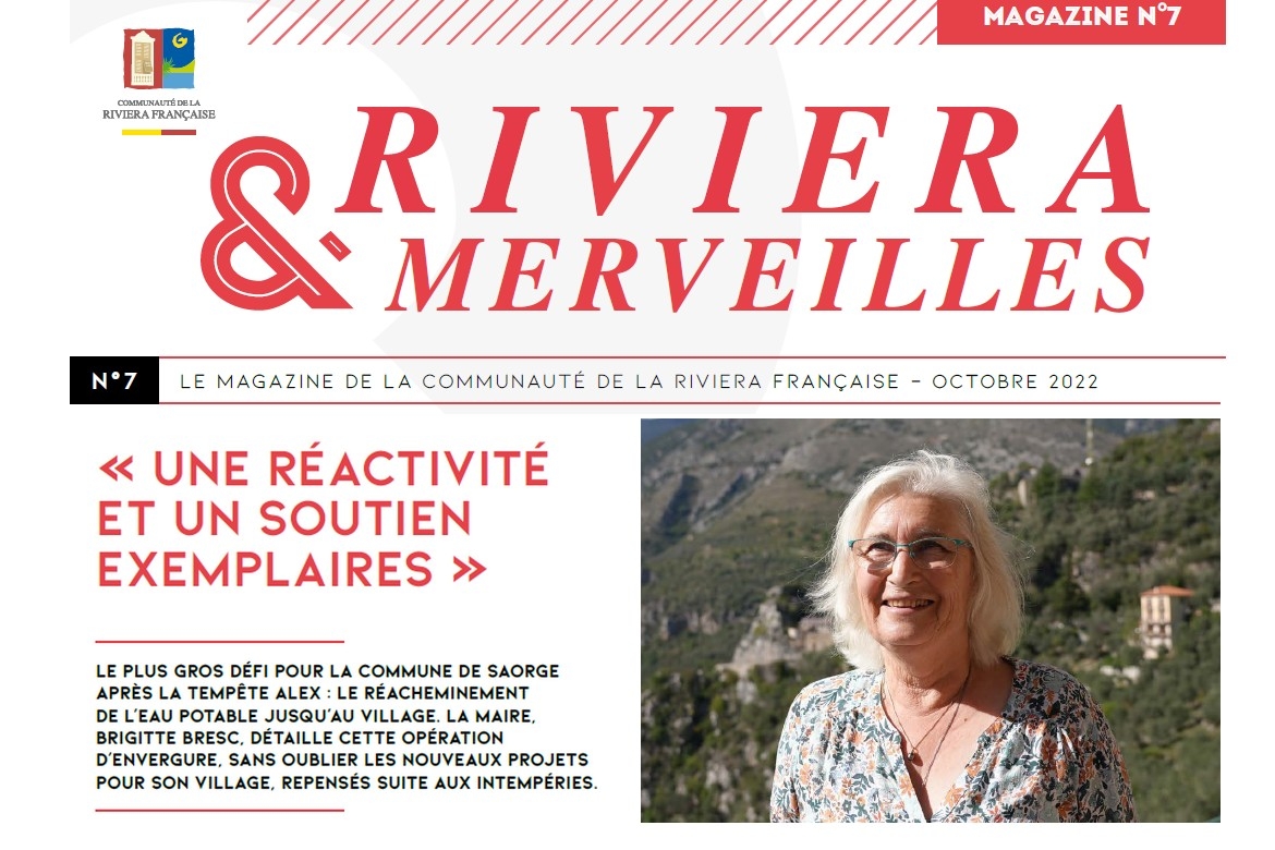 MAGAZINE RIVIERA &amp; MERVEILLES : RETROUVEZ L&#039;INTERVIEW DE BRIGITTE BRESC
