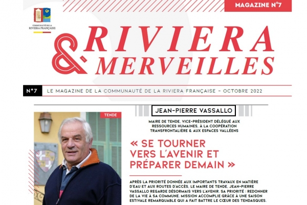 MAGAZINE RIVIERA &amp; MERVEILLES : RETROUVEZ L&#039;INTERVIEW DE JEAN-PIERRE VASSALLO