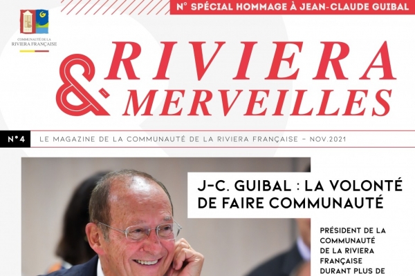 RIVIERA ET MERVEILLES : UN NUMERO SPÉCIAL EN HOMMAGE À JEAN-CLAUDE GUIBAL